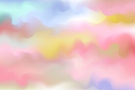 创意水彩抽象艺术画水彩晕染