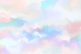 创意水彩抽象艺术画水彩晕染
