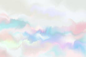 创意水彩抽象艺术画水彩晕染