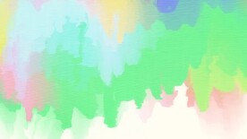 创意水彩抽象艺术画水彩晕染