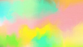 创意水彩抽象艺术画水彩晕染
