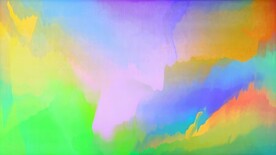创意水彩抽象艺术画水彩晕染