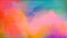 创意水彩抽象艺术画水彩晕染