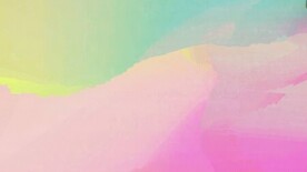创意水彩抽象艺术画水彩晕染