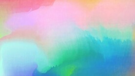 创意水彩抽象艺术画水彩晕染