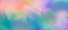 创意水彩抽象艺术画水彩晕染