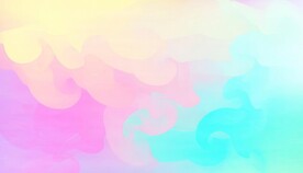 创意水彩抽象艺术画水彩晕染