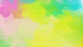 创意水彩抽象艺术画水彩晕染
