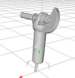 C4D模型 切割机