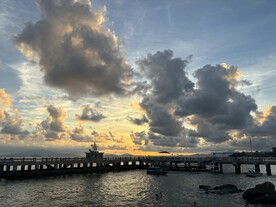 海边晚霞
