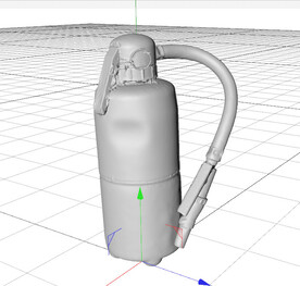 C4D模型 灭火器