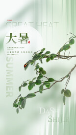 大暑海报