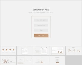 国外极简PPT模板