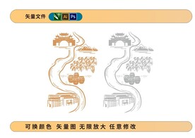 茅台镇酒酿造工艺图