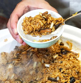 香菇黄鳝焖饭