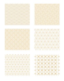 中式祥云形状底纹背景