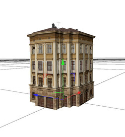 C4D模型 建筑物