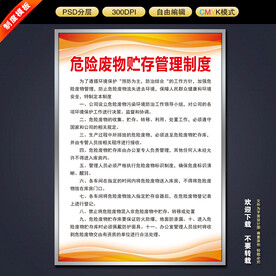 危险废物贮存管理制度
