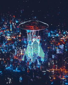 C4D模型 高塔