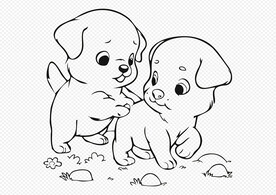 卡通狗