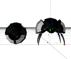 C4D模型 机器人