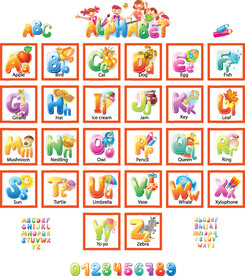 卡通字母