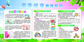 夏季防暑宣传栏