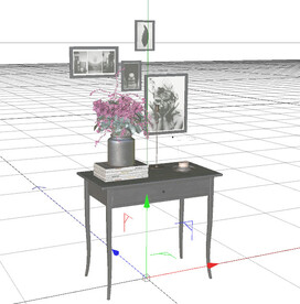 C4D模型 桌子