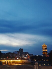 城市夜晚风光