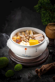 排骨海鲜煲