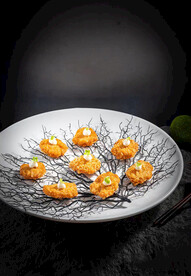 百花酿蟹钳