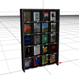 C4D模型 货架 