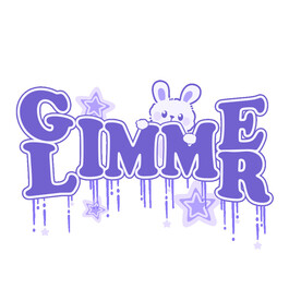 卡通英文兔子图案