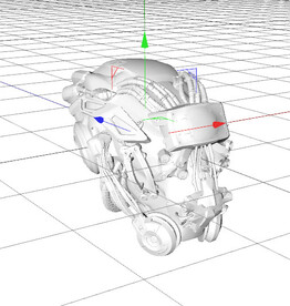 C4D模型 机器人