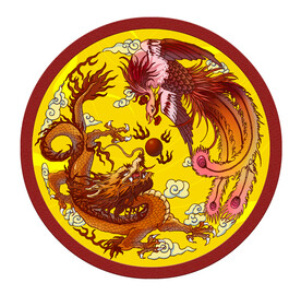 龙凤纹 