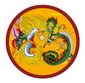 龙凤纹 