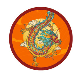 龙凤纹 