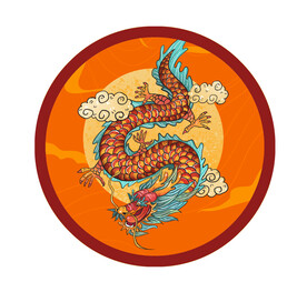 龙凤纹 