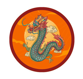 龙凤纹 