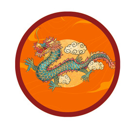 龙凤纹 
