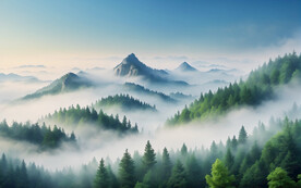 山林背景