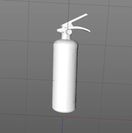 C4D模型 灭火器 