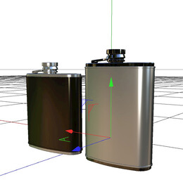 C4D模型 酒壶