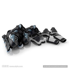 Cinema4D 溜冰鞋