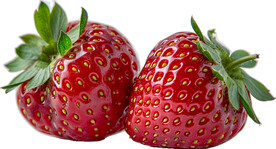 高清草莓免抠图素材