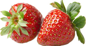 高清草莓免抠图素材