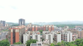 广东小镇建筑航拍