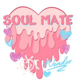 卡通大奶油甜心