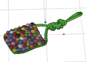 C4D模型 编织钱包