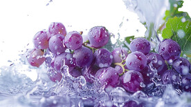 高清葡萄免抠图素材图片